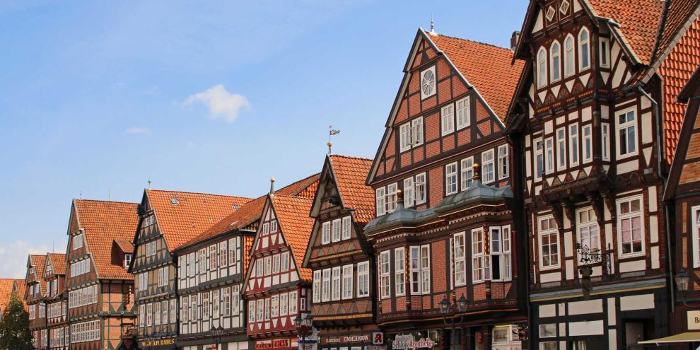 Die Stechbahn in der Celler Altstadt ist ein Besuchermagnet in Niedersachsen.