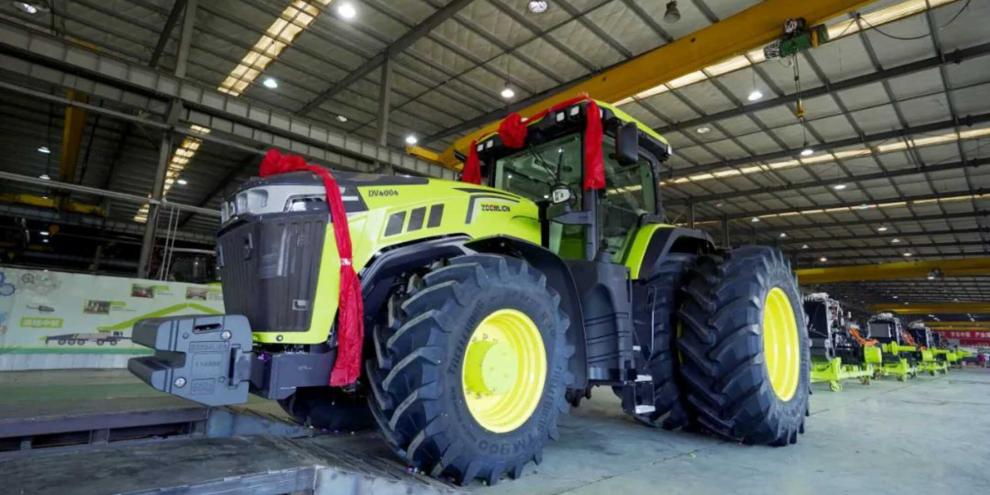 Mit 400 PS und Hybridantrieb: Großtraktor Zoomlion DV4004