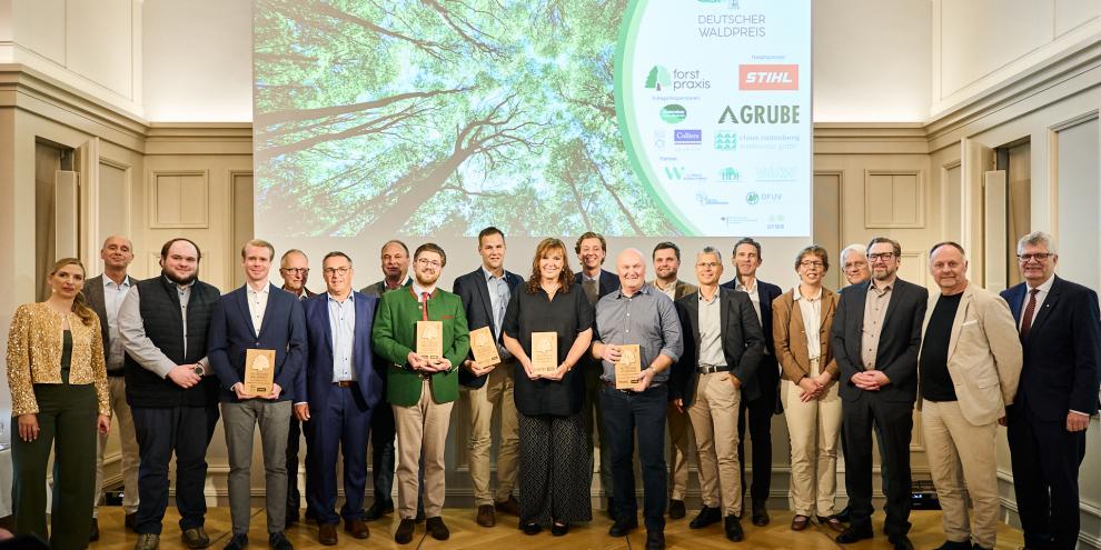 Deutscher Waldpreis 2025 Gruppenbild