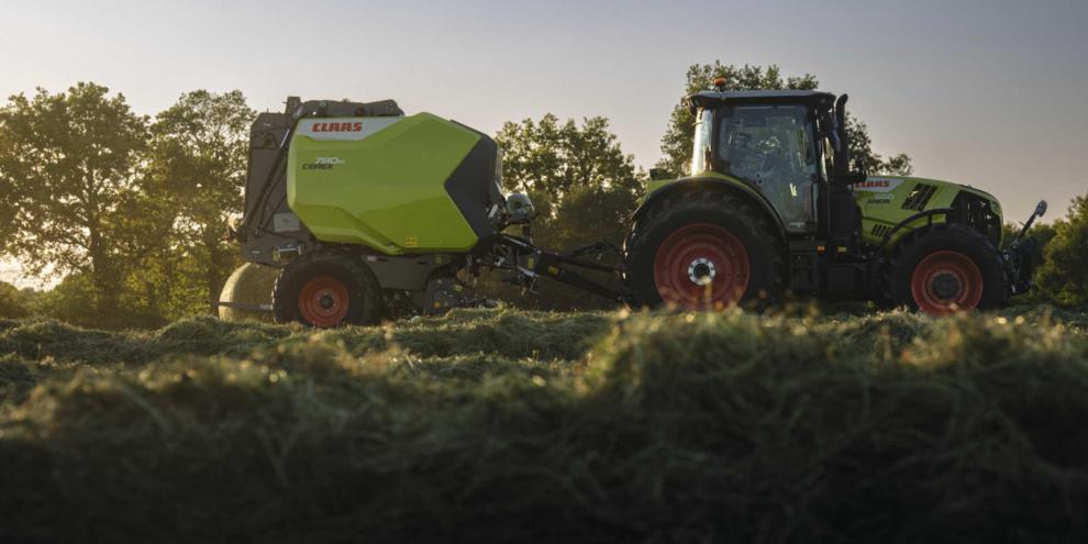 Die neuen Rundballenpresse Claas Cerex ersetzt nicht die bisherigen Modelle Variant, sondern liegt leistungsmäßig darüber