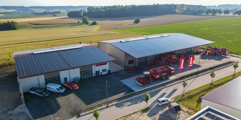 Der Standort in Langquaid umfasst insgesamt 4.000 m².