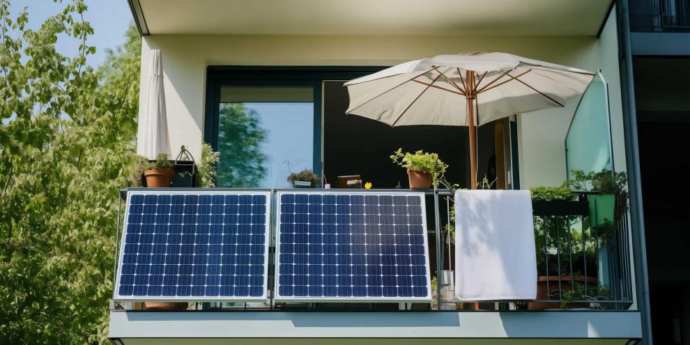 Für die Installation der Steckersolaranlagen empfehlen Experten vor allem Süd-Balkone, aber auch West- oder Ostausrichtungen können sich lohnen - von Nordbalkonen raten sie allerdings ab. (Symbolbild)