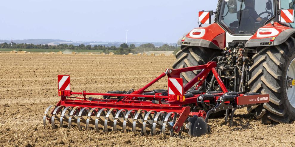 Horsch Tiger SL im Einsatz