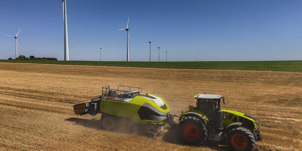 Das Konzept der 70-t-Quaderballenpresse von Claas wurde bei den Agritechnica Innovation Awards 2025 mit einer Goldmedaille ausgezeichnet.
