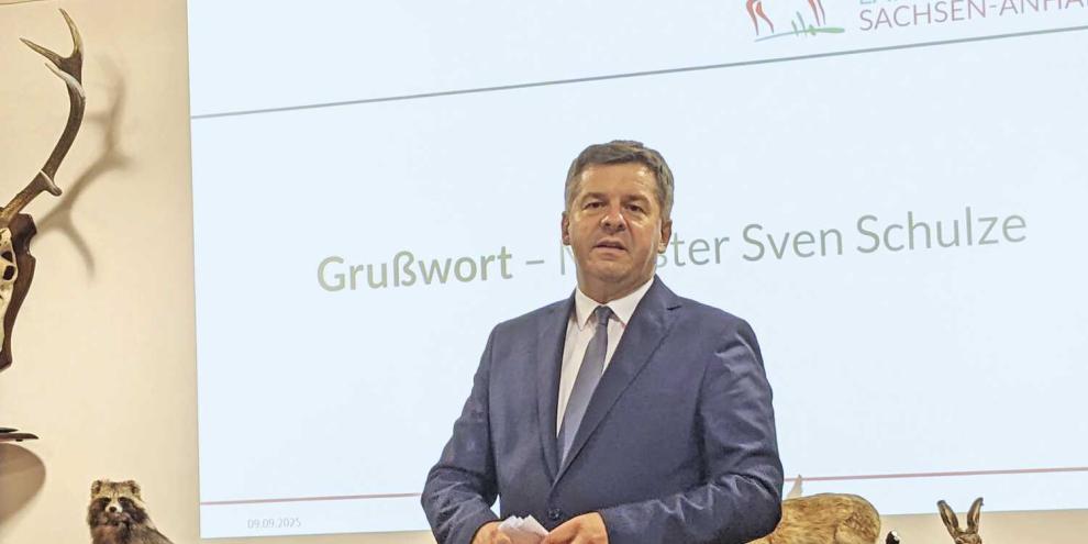 Sven Schulze, Landwirtschaftsminister in Sachsen-Anhalt.