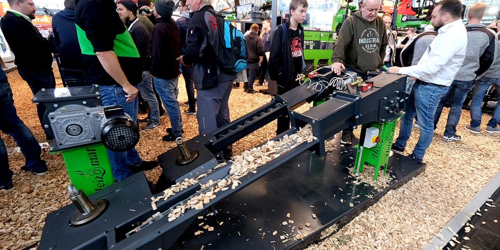 Auf der Agritechnica ist die Halle 26 die traditionelle Location für die Forsttechnik und für forstwirtschaftliche Lösungen.