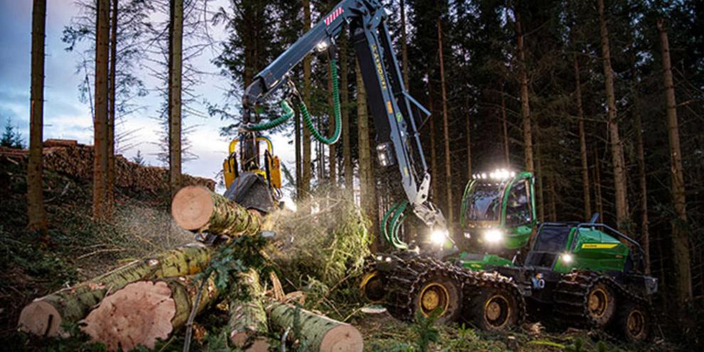 John Deere Harvester