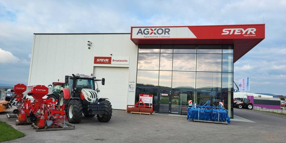 Hauptsitz der Agxor Vertriebsgesellschaft Ost GmbH in Harmannsdorf