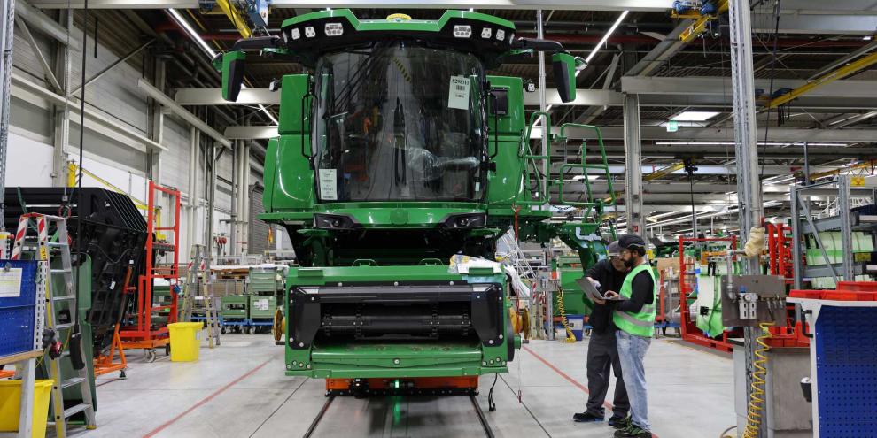 Eine Betriebsvereinbarung sicherte die Arbeitsplätze bei John Deere.