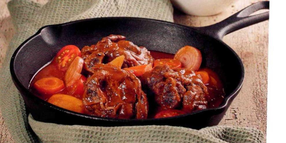 Saftig und unglaublich zart: Osso Buco aus der Wildschwein-Stelze.