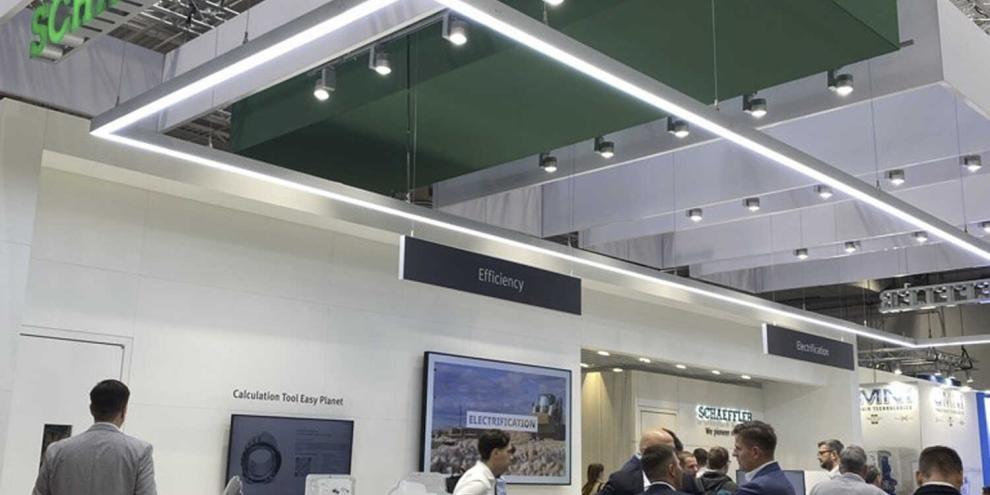 Schaeffler-Stand auf der Agritechnica.