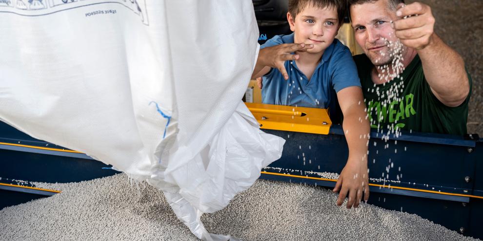 Bauer sucht Blau – und findet Qualität