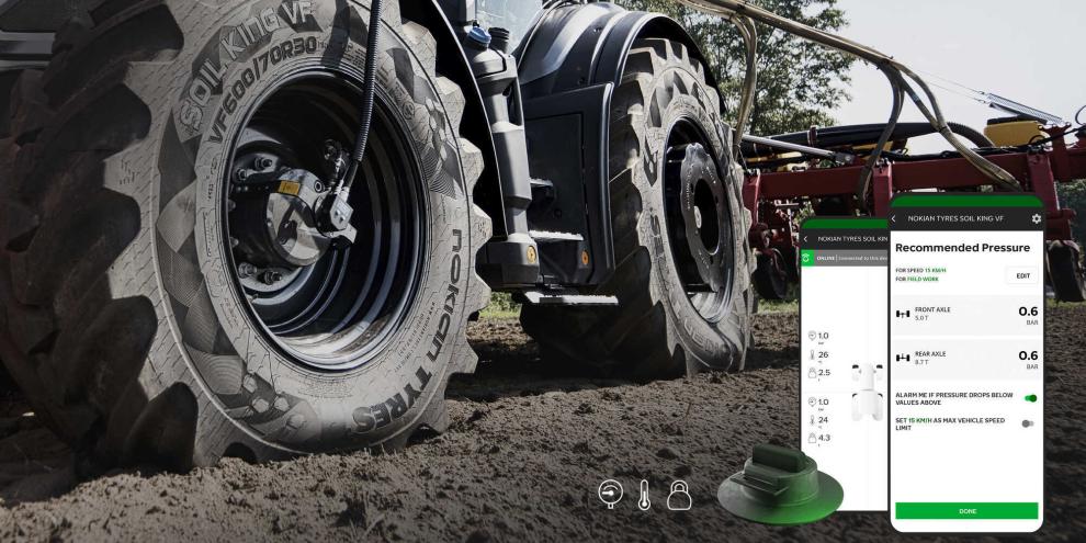 Mit dem Intuitu-Reifendruck Assistenten lässt sich leicht der richtige Reifendruck einstellen.