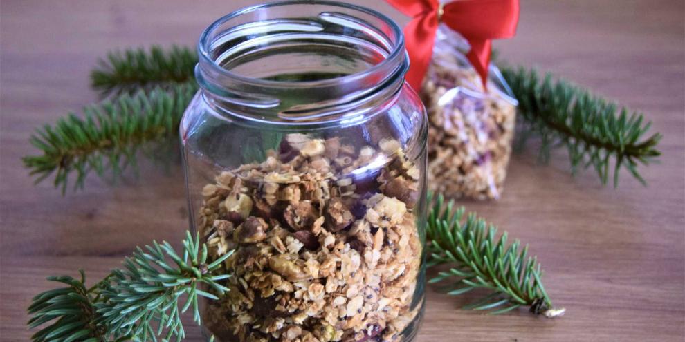 Knuspermüsli sollte nicht auf dem Frühstückstisch fehlen.