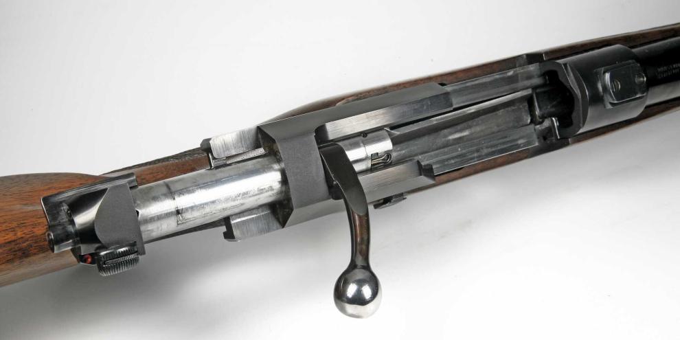 Die Kurzbauweise der Mauser 66 (hier in Ausführung „S“) wird durch den Teleskopverschluss erreicht.