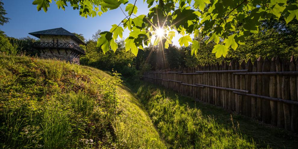Grenzbefestigungen der Römer.