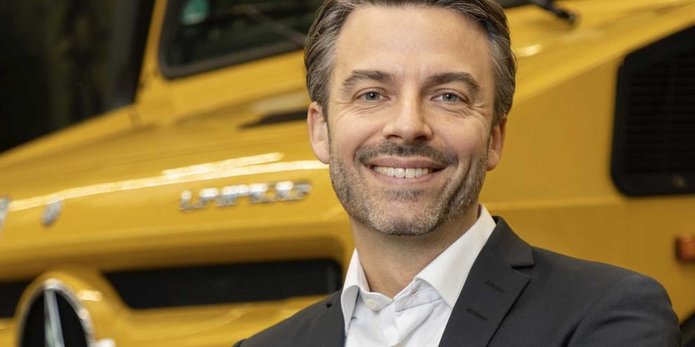 Dennis Kinzelmann zeichnet seit 1. Januar 2026 verantwortlich für Mercedes-Benz Special Trucks.