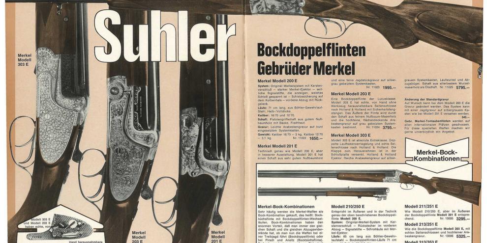 Auszug aus dem Kettner-Hauptkatalog von 1972.