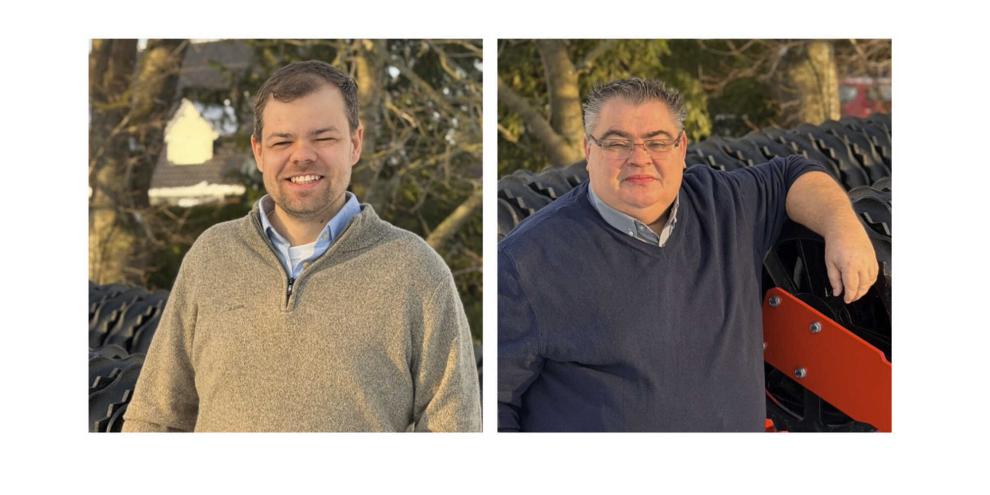 Felix Dähn (li.) und Andeas Küster verstärken den Vertrieb der KD Agrartechnik.
