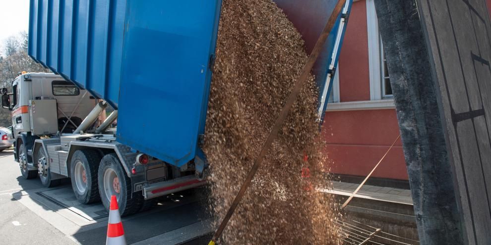 Wer sich am besten Hackschnitzel zum Heizen liefern lässt, klärt ein Online-Vortrag.