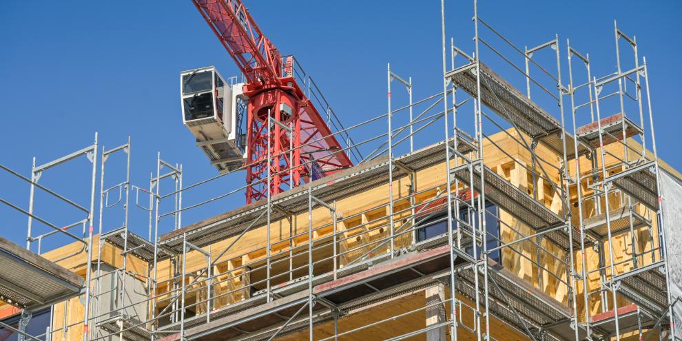 Wohnungen braucht der Freistaat: gern aus Holz – aber künftig nicht gesondert gefördert