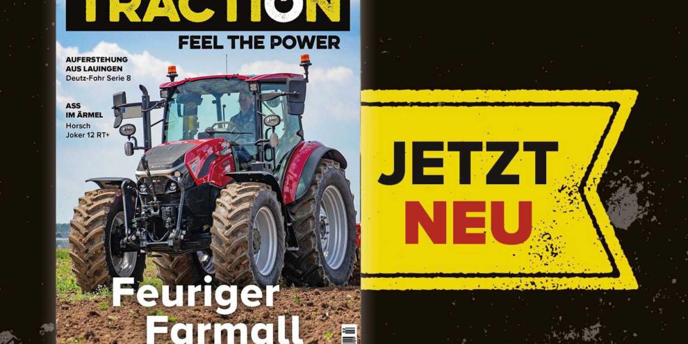 Die neue TRACTION Ausgabe mit echten Tests und spannenden Technikreportagen.