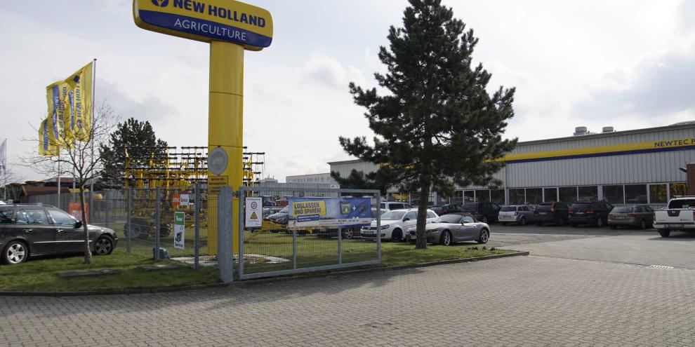 Der NewTec-Standort der Agravi in Peine ist auch ein wichtiger Sützpunkt für Hosch-Landtechnik.