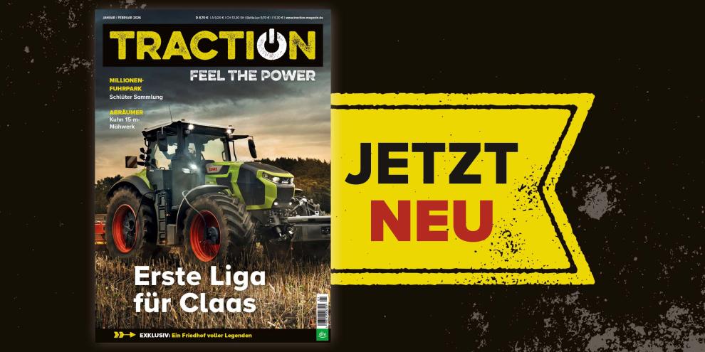Die neue TRACTION Ausgabe mit echten Tests und spannenden Technikreportagen.