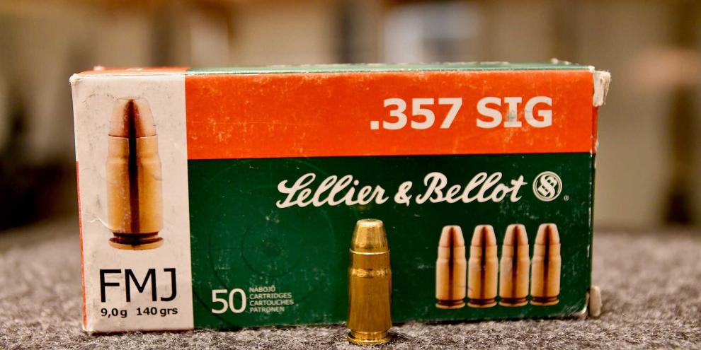 Das Kaliber .357 SIg entstand im Jahr 1994 aus einer Zusammenarbeit von SIG und Federal.