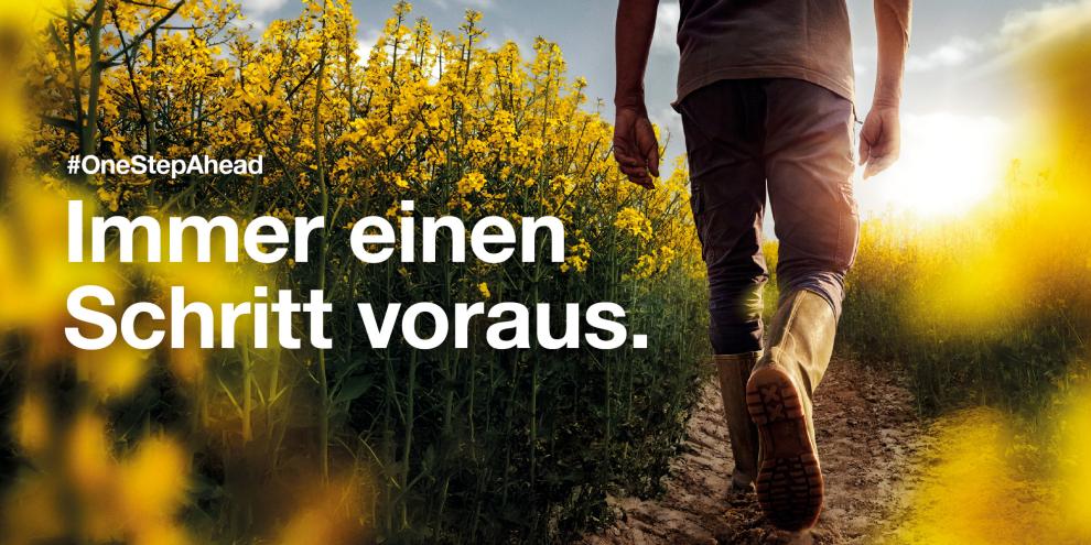 Immer einen Schritt voraus. Mit Rapssorten von KWS.