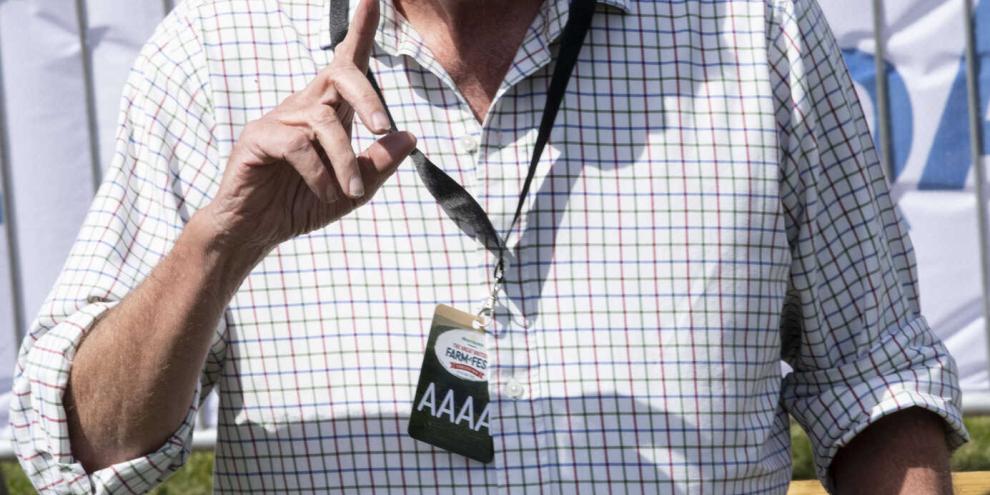 Jeremy Clarkson auf einer Messe