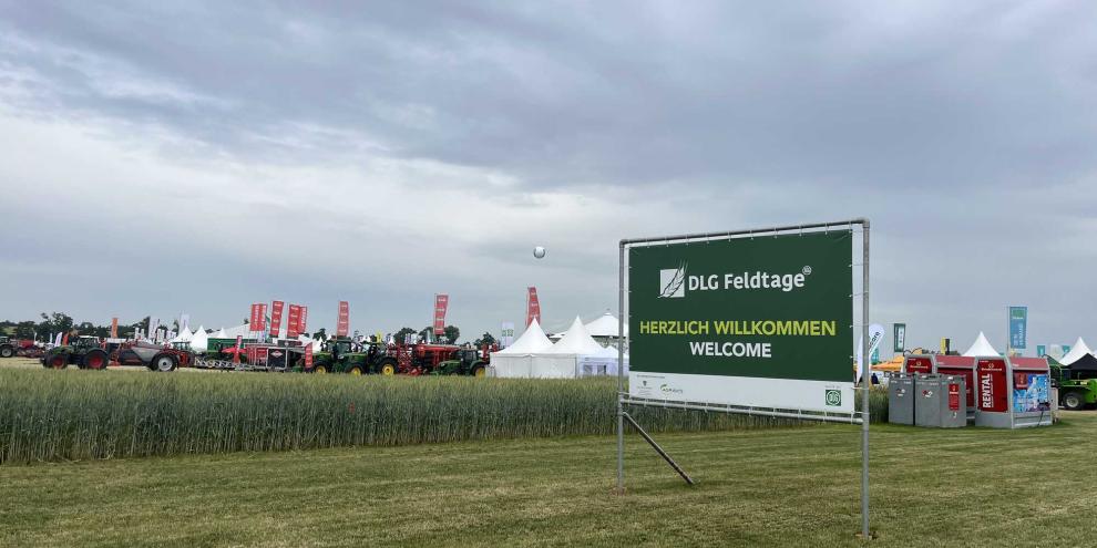 Die DLG-Feldtage in Bernburg, Sachsen-Anhalt, zeigen drei Tage lang den Stand der Technik im europäischen Ackerbau.