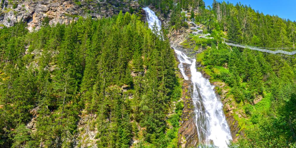 Wo Wälder Hänge prägen, wird Wasser seltener zur Bedrohung. (Symbolbild)