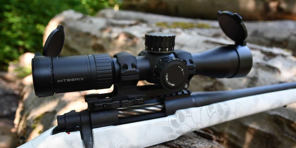 Für den Test kam das Integrix 3–18x44 auf eine Mossberg Patriot im Kaliber 6,5 Creedmoor.