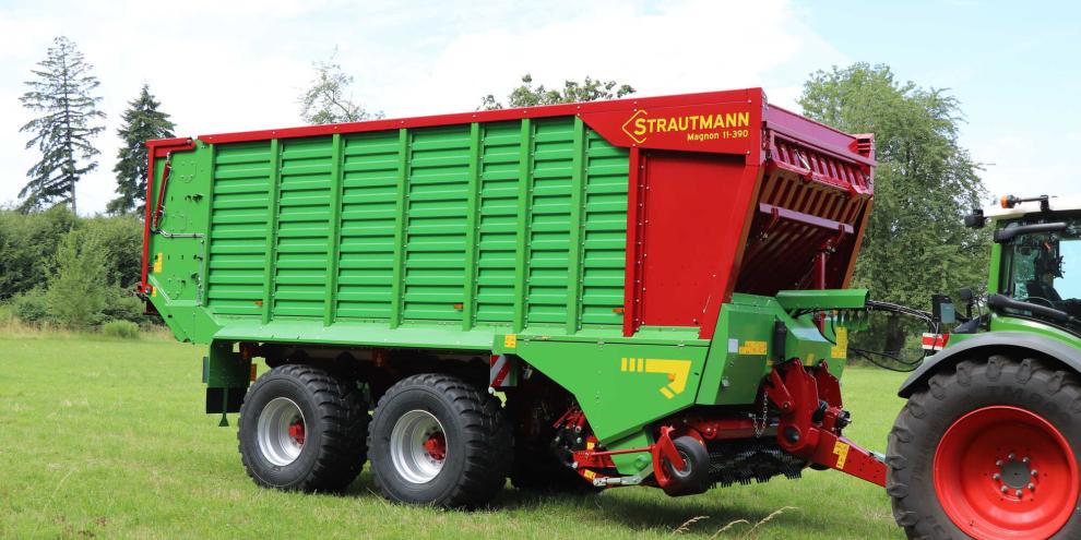 Der neue Magnon 11-390 ist eine kompakter Kurzschnittladewagen mit 38 m³ und einer theoretischen Schnittlänge von 22 mm.