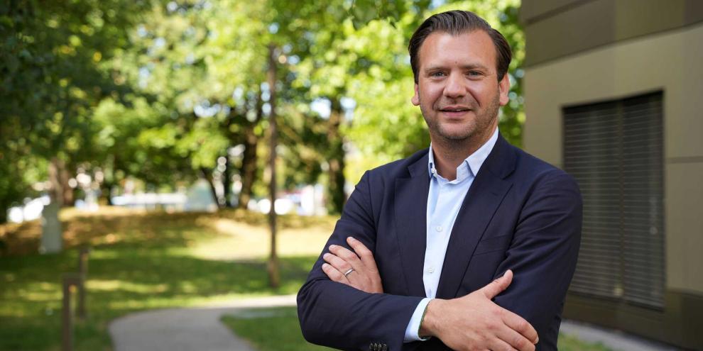 Zurück in der Landtechnik: Benedikt Mangold übernimmt das Technikgeschäft der BayWa.