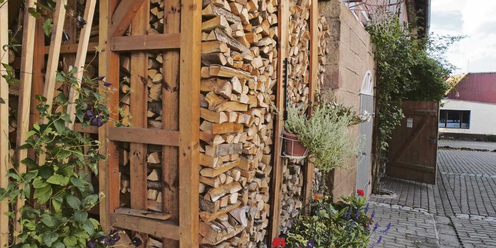 Holzstapel 