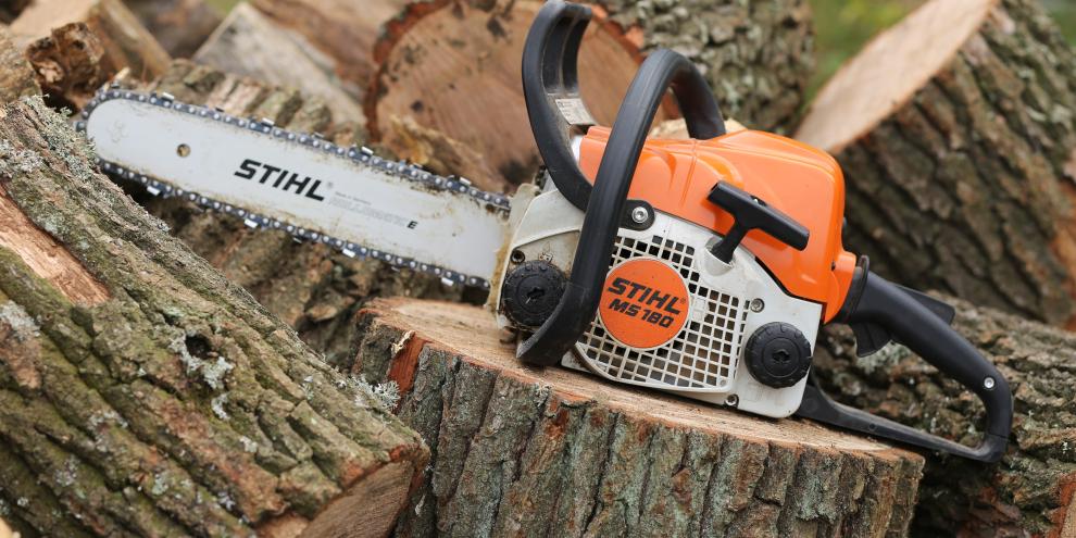Die Zähne sind total heruntergefeilt - doch wann braucht man wirklich eine neue Kette für die Motorsäge? Experten wollen das mit einer Stihl im Wald herausfinden. (SYMBOLBILD)