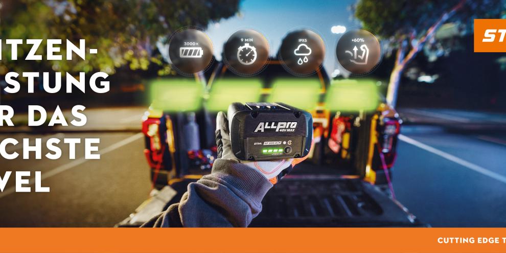Akku-Power für harte Einsätze