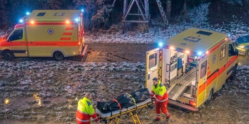 Jäger, tot, Hochsitz