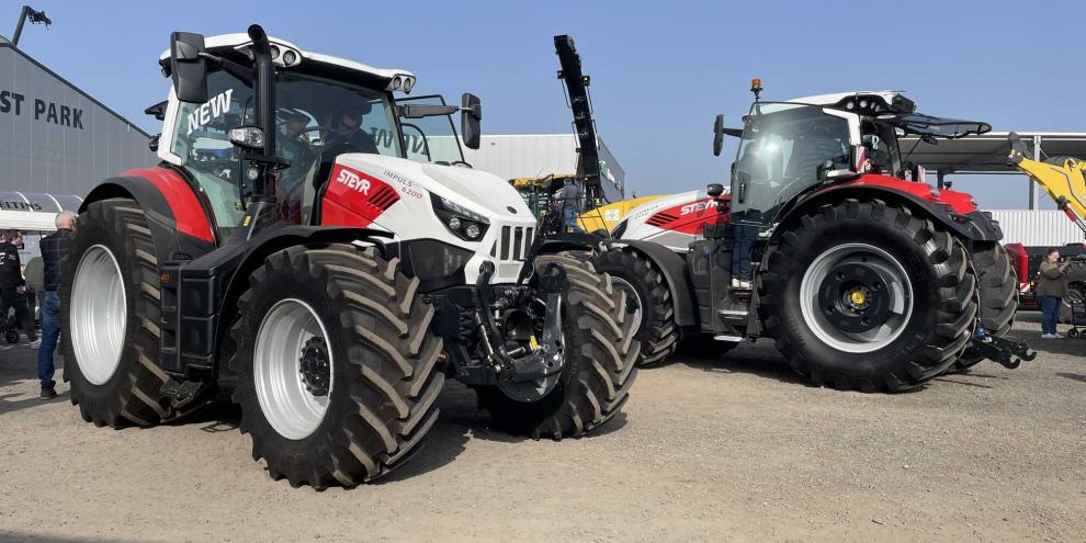 Ob Steyr Terrus 6440 CVT, Impuls 6200 oder Case IH Puma 185 und New Holland T7.225, bei Lankhorst waren sie alle.