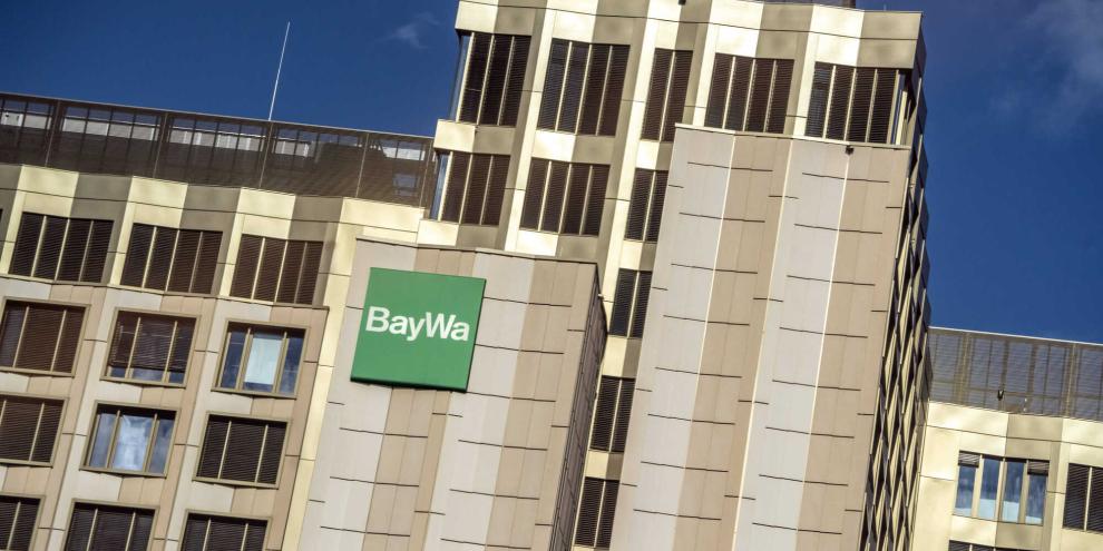 Die BayWa-Firmenzentrale im Arabellapark in München