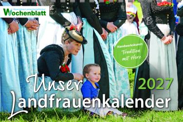 Foto vom Cover des Landfrauenkalenders