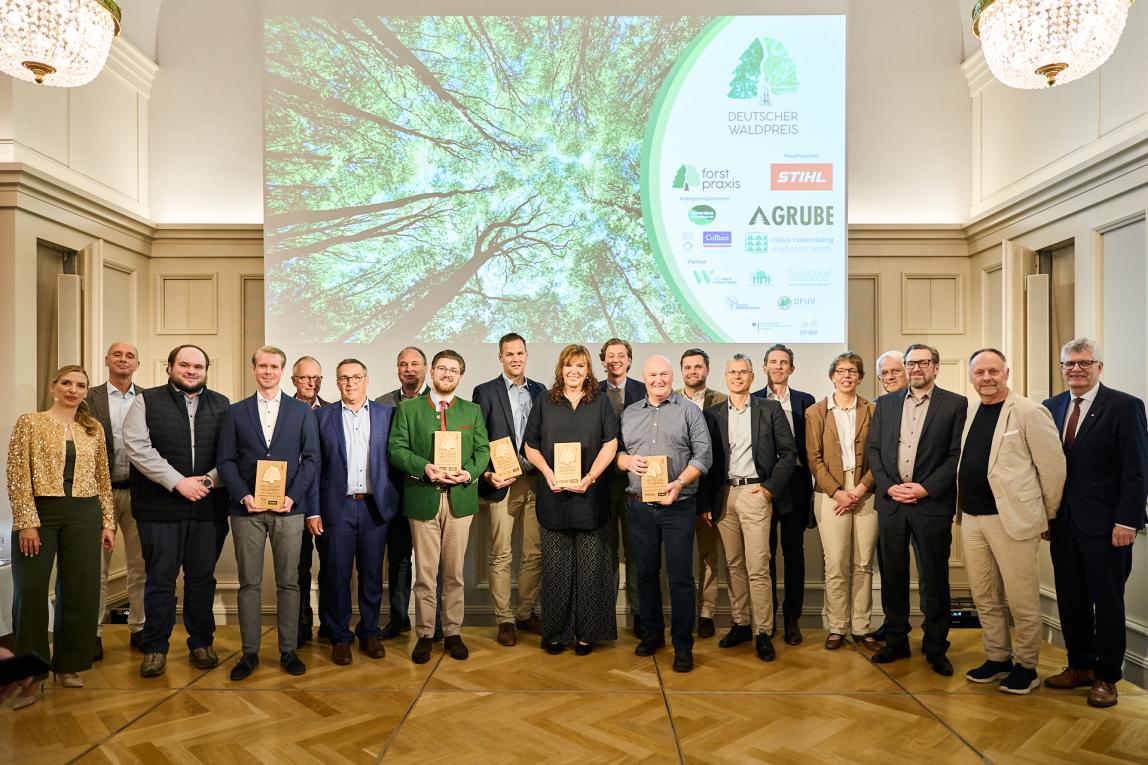 Deutscher Waldpreis 2025 Gruppenbild