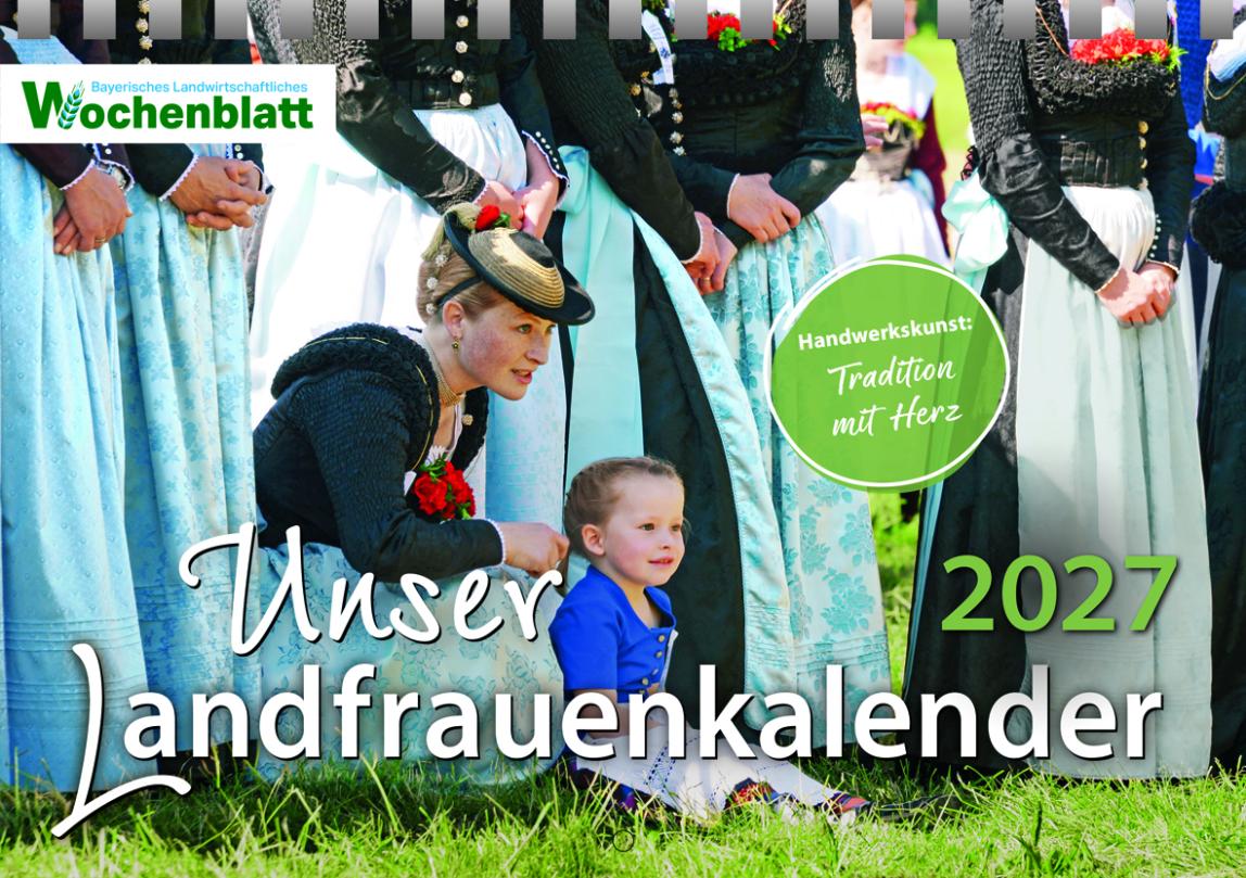 Foto vom Cover des Landfrauenkalenders