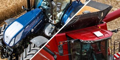 Die Maschinen von Case IH und New Holland sollen künftig von der Starlink-Satellitenkonnektivität profitieren.