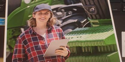 Die Mai-Ausgabe des Agrartechnik-Magazins dreht sich um Frauen in der Lendtechnik.