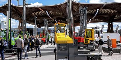 Wie auf der LIGNA 2023 ist die Forsttechnik wieder im Freien im Zentrum des Messegeländes repräsentiert.