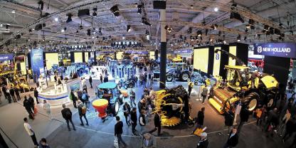 Alle Hallen ausgebucht: Die DLG meldet großes Interesse von der Ausstellerseite an der Agritechnica.