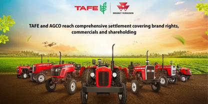 Der Rechtsstreit zwischen dem indischen Hersteller TAFE und dem internationalen AGCO-Konzern ist beigelegt. Dafür wurden eine Reihe von Vereinbarungen getroffen.